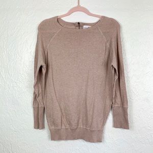 🦖M - Shrinking Violet Dusty Blush Beige Knit